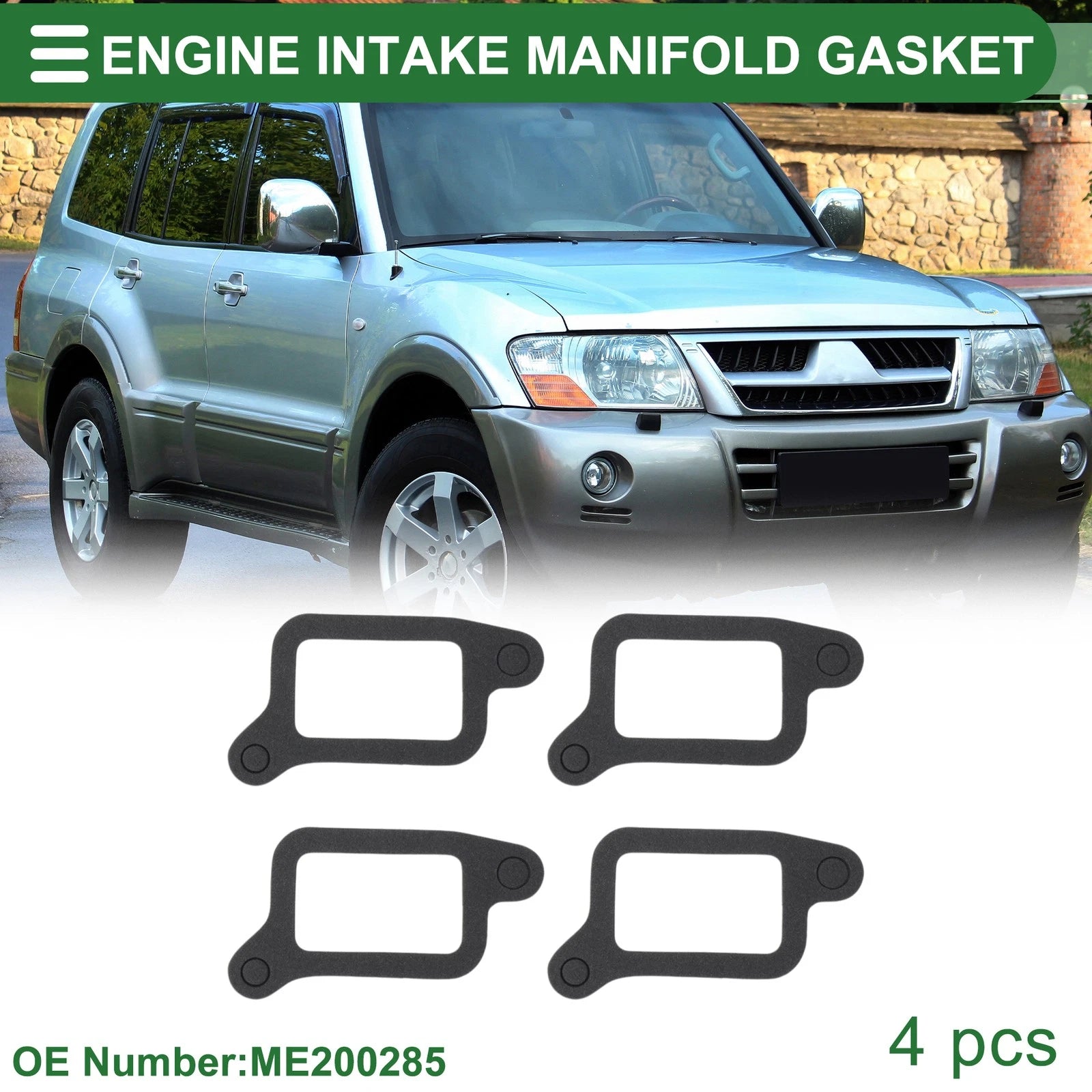 Engine Intake Manifold Gasket OEM Replacement for Mitsubishi Pajero (1994–1999)