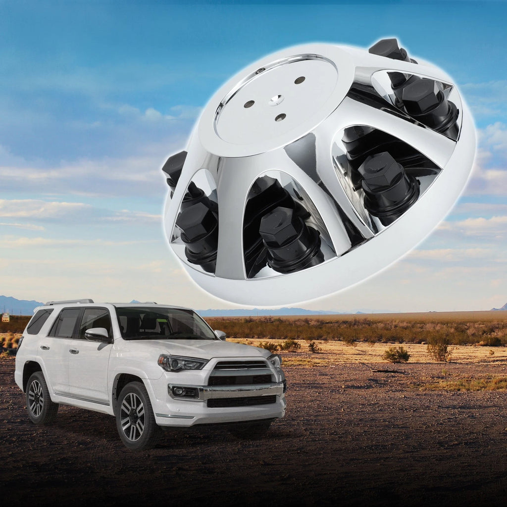 Wheel Center Caps for Chevrolet Silverado 1500 (2007–2013) Chrome 8.90" 1 Pc