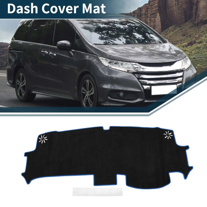 Dashboard Cover Mat for Honda Stepwgn Air Spada (2022–2023) Black Blue