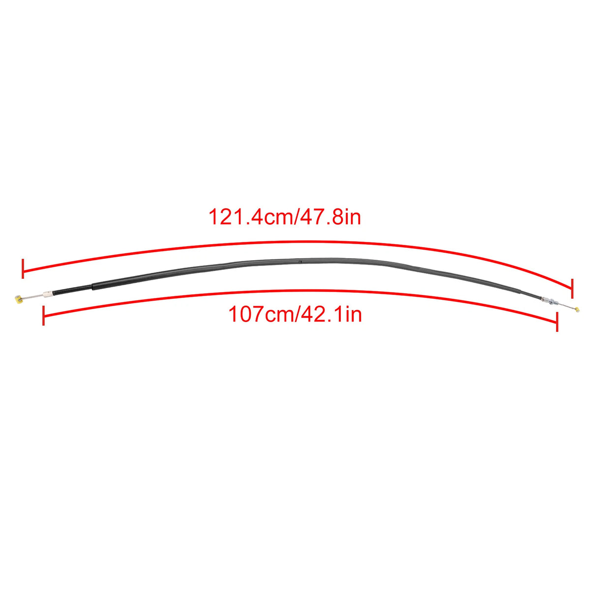 Clutch Cable for Suzuki GSXR600/750 (2011–2023) Black