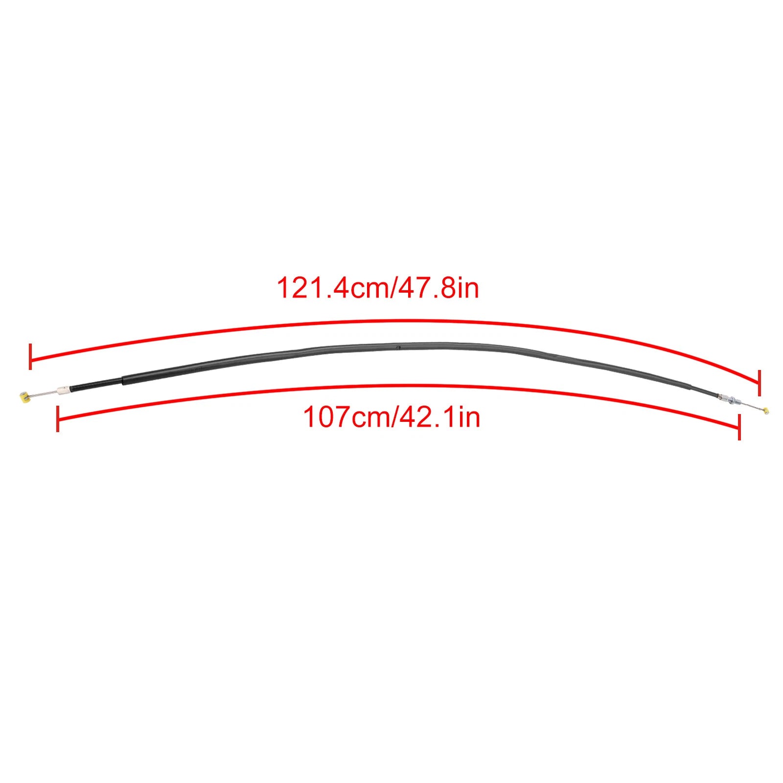 Clutch Cable for Suzuki GSXR600/750 (2011–2023) Black