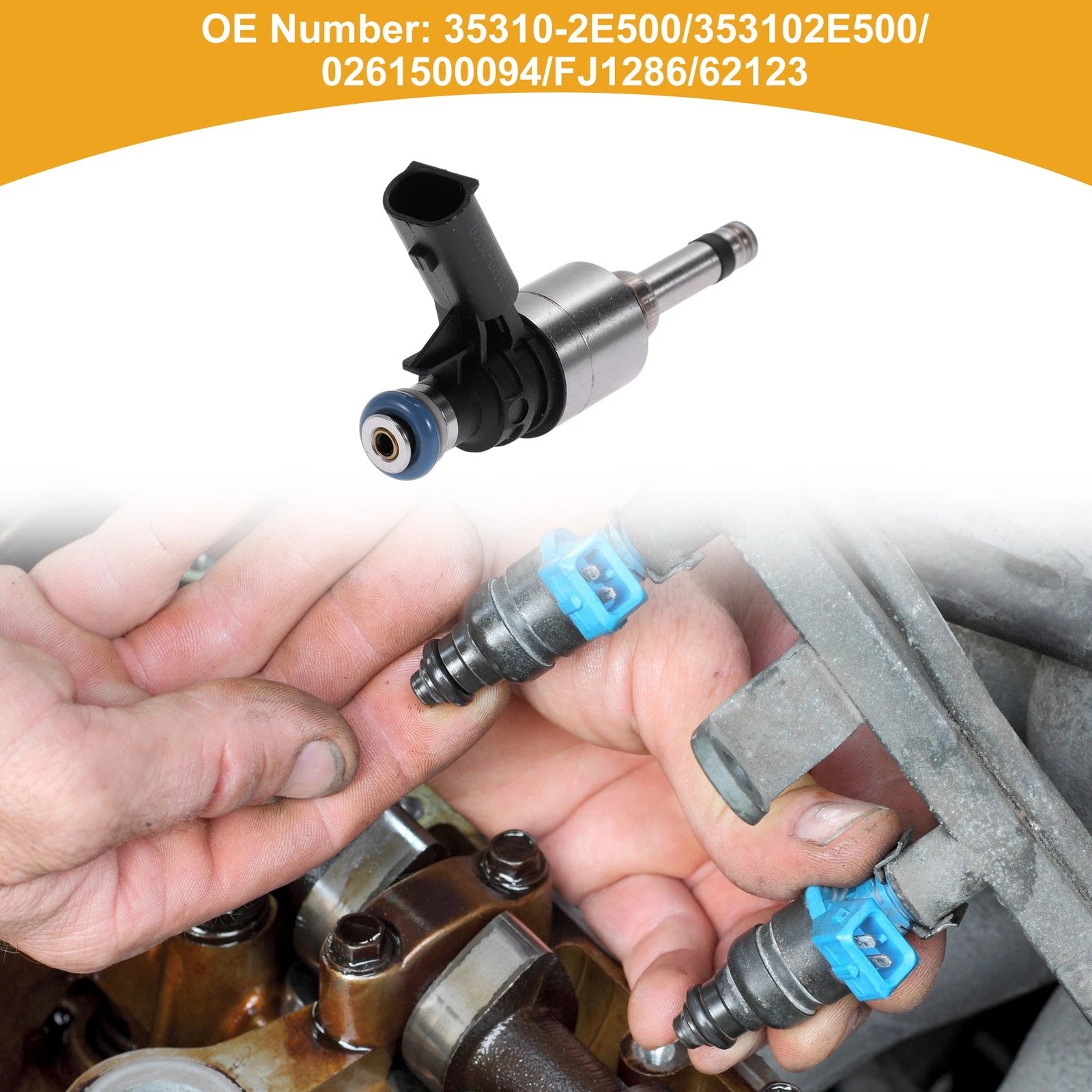 Fuel Injector Replacement for Hyundai Elantra Coupe GS 2.0L (2014–2016)