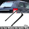 Rear Window Side Spoiler Wing Trim Pair for Volkswagen Golf 7 (2014–2018)