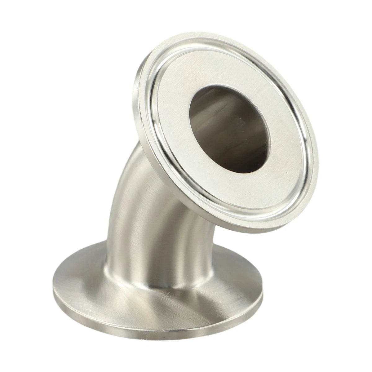 304 Stainless Steel Clamp 45 Degree Elbow Pipe Fitting for Systems
