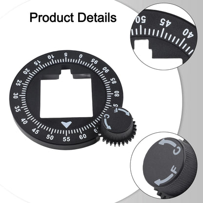 Aluminum Grinder Scale Plate for Eureka Specialita, Mignon Grinders