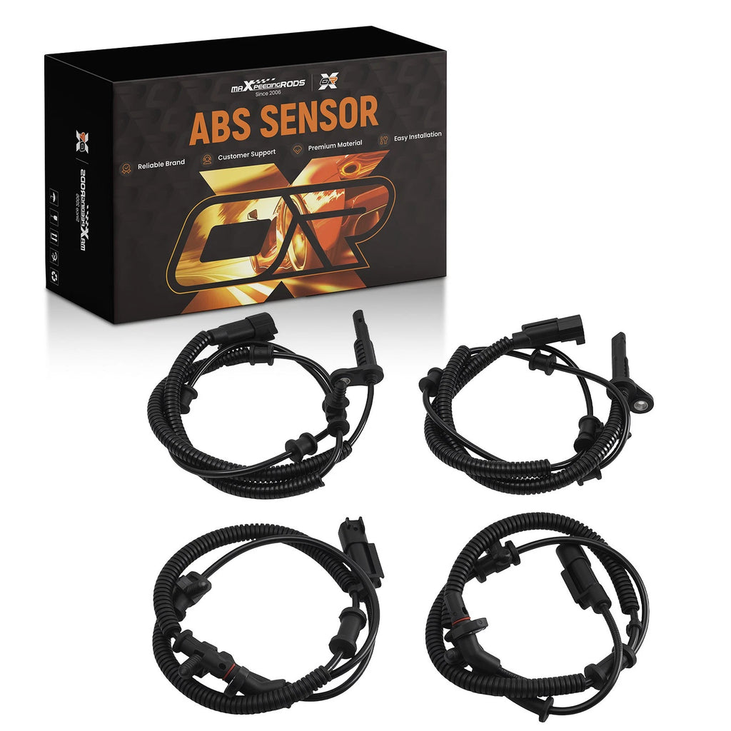 4pc ABS Wheel Speed Sensor for Ram 1500 (2013–2019)