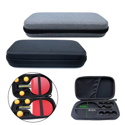 Ergonomic Table Tennis Racket Bag with Strong Zipper (Universal Fit)