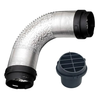 75MM Aluminum Diesel Heater Duct Hose with 60MM Connectors