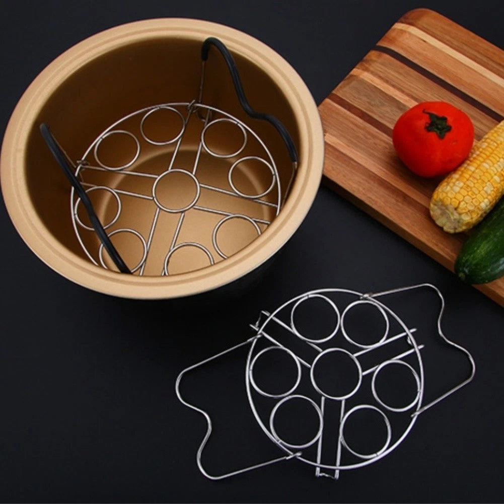 304 Stainless Steel Steamer Rack for Dishwasher Safe Use (15cm)