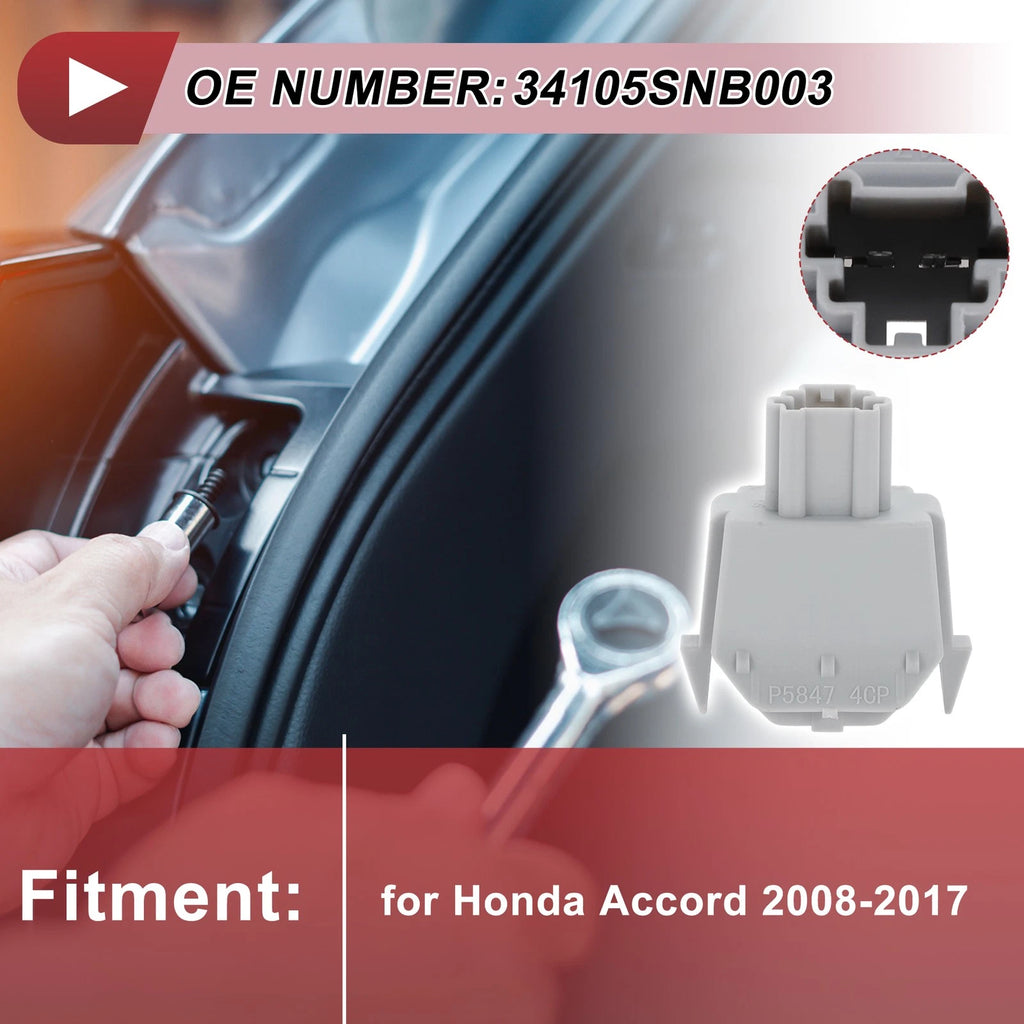 License Plate Light Socket Replacement for Honda Accord (2008–2017)