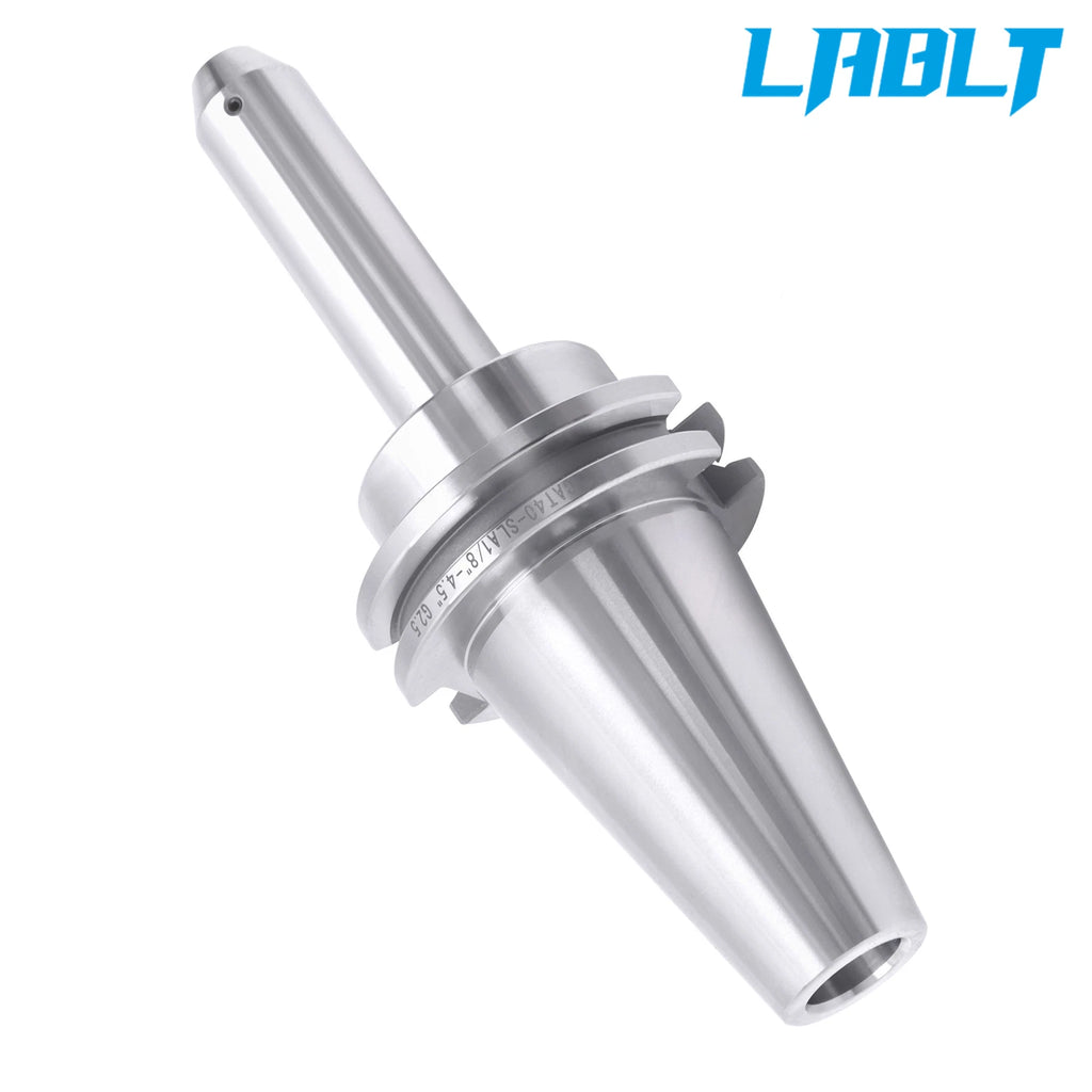 End Mill Tool Holder for CNC Milling (LABLT CAT40 1/8" × 4.5")