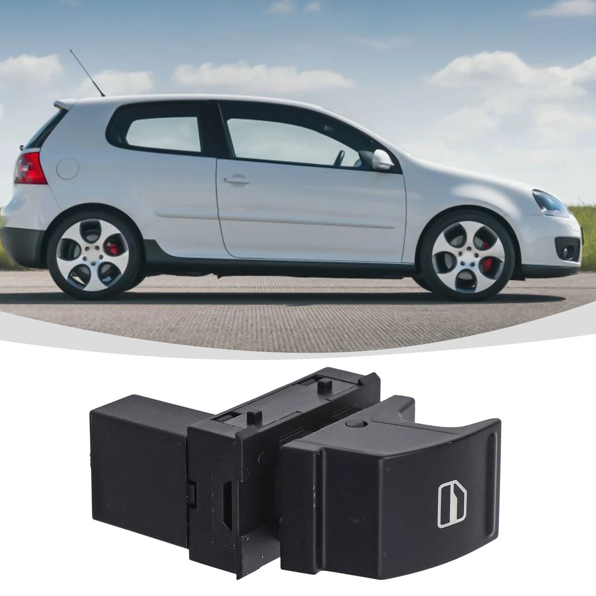 Window Lift Switch for Golf MK5 For Jetta For Passat Caddy Easy Installation