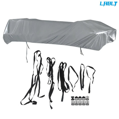 Pontoon Boat Cover for LABLT 21-24FT (Waterproof, Trailerable, Beam Width Up to 102'')