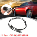 Front Brake Pad Wear Sensor Indicator 2Pc for BMW 330i GT xDrive (2014–2020)