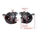 2X Front L&R Steering Knuckle & Hub Bearing Assembly for Honda Civic (2012)