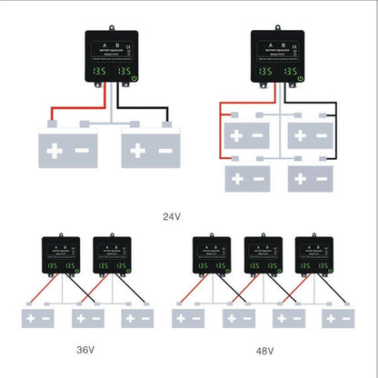 24V 48V Battery Balancer with Touch Technology HC01 HC02