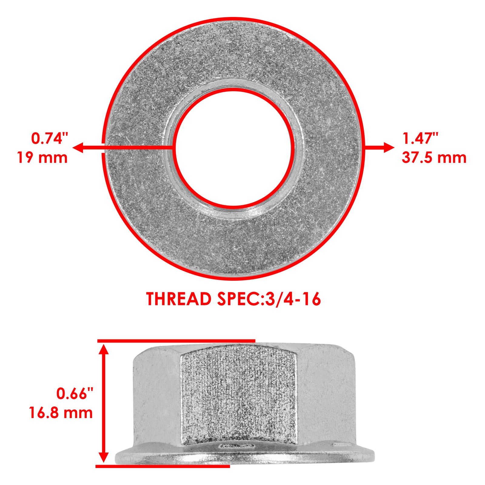 Deck Blade 60 Inch Replacement with Nut for Cub Cadet DS60 L60 LZ60 (2000–2024)