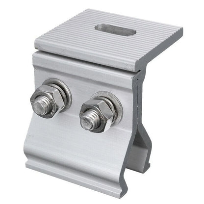 1pc Stainless Steel Anodizing Fixing Clamp for Solar Panel Roof Mounting