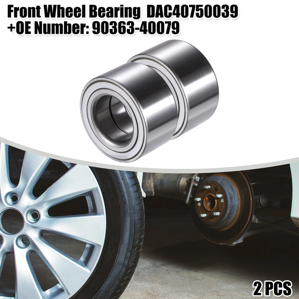 Wheel Bearing Set Front Left Right Replacement for Scion iQ Base (2012–2015)