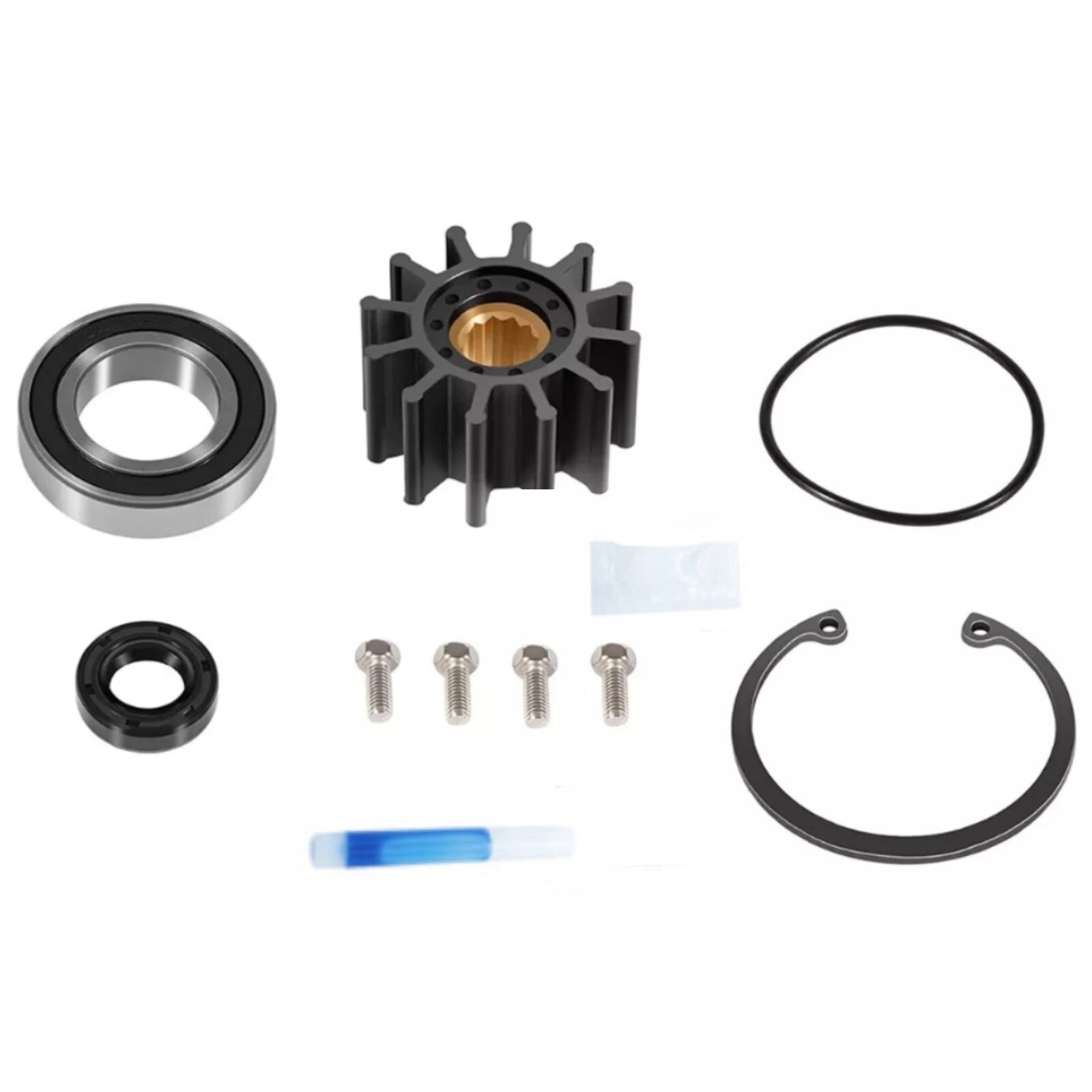 Sea Water Pump Rebuild Kit for Volvo Penta (21213660, 21214599, 21214596, 3812693)