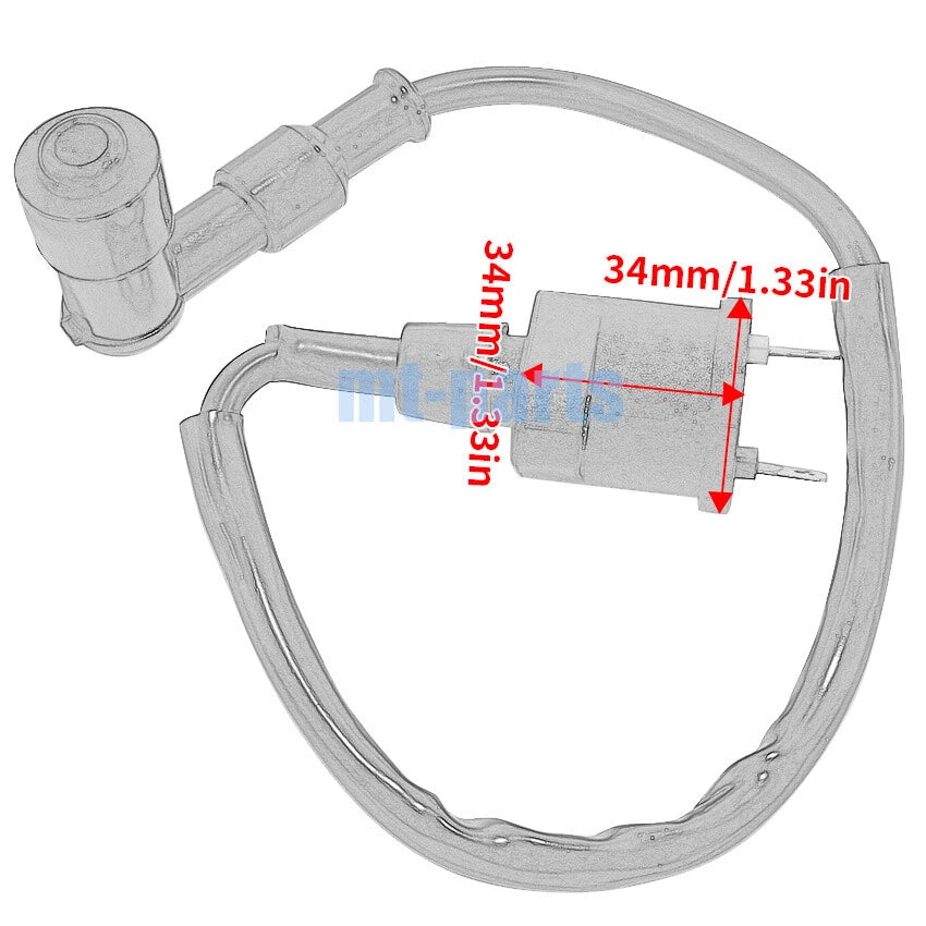 Ignition Coil for Sky Team ST 125-1, PBR/125-6, Skymax, T-Rex (2007–2016)