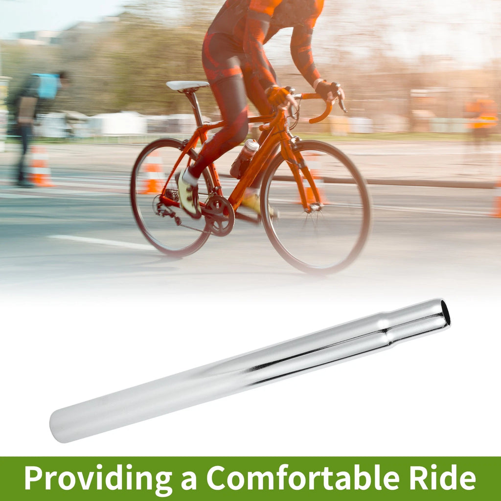 Seat Post Bike 25.4x300mm Durable Replacement for Universal Fit (Any Year)