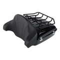 Chopped Trunk Backrest Pad for Harley Electra Glide & Street Glide (2014–2026)