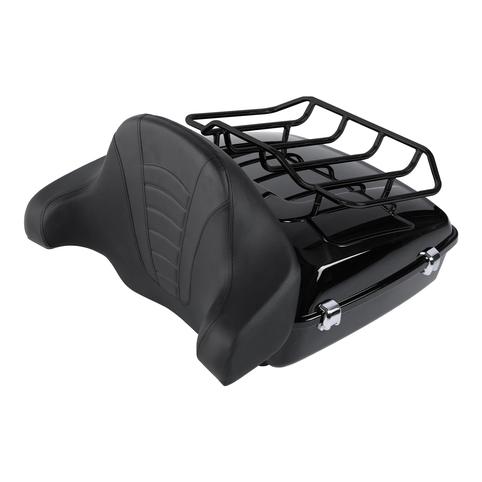 Chopped Trunk Backrest Pad for Harley Electra Glide & Street Glide (2014–2026)