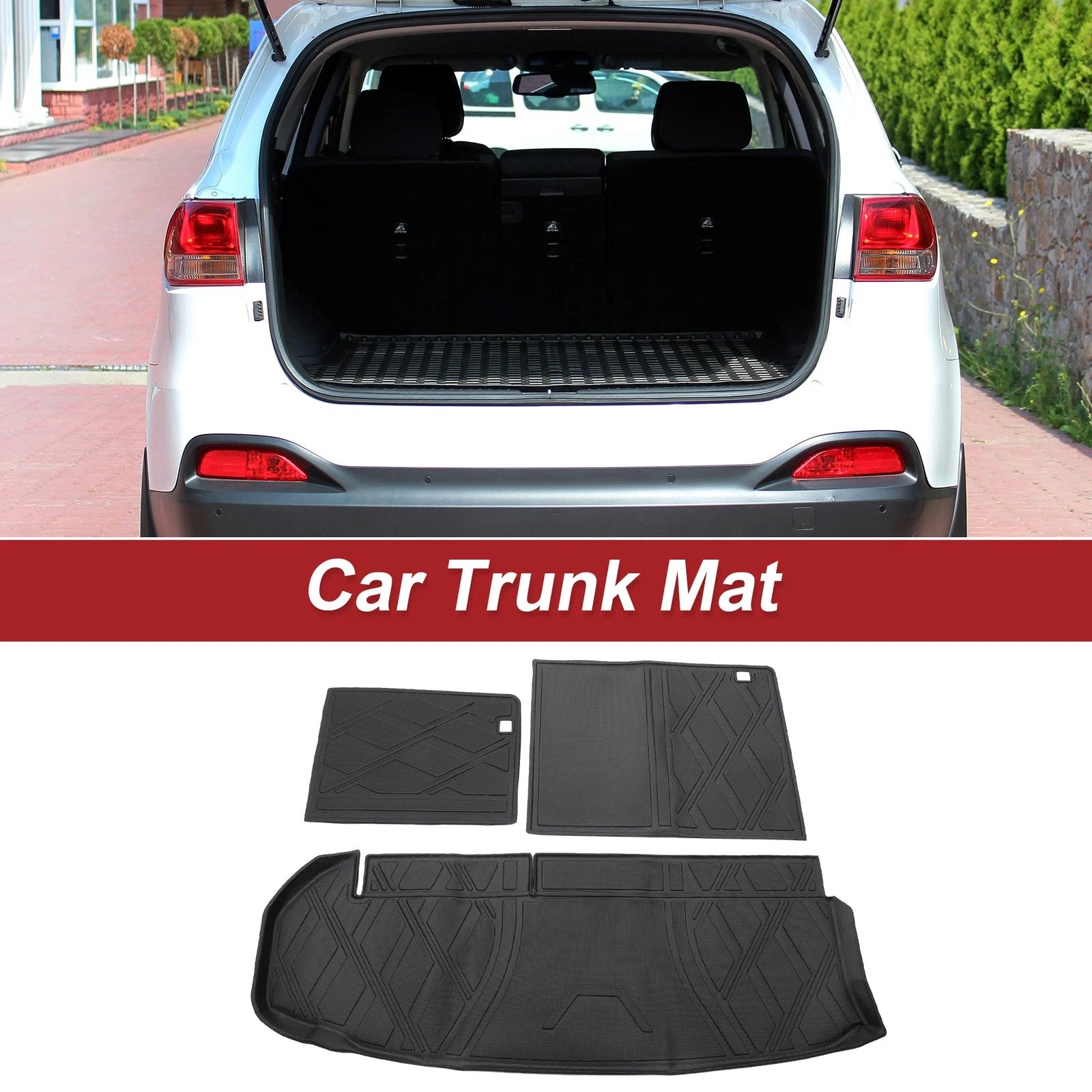 Cargo Liner Rear Trunk Mat Replacement for Toyota Highlander (2014–2019)