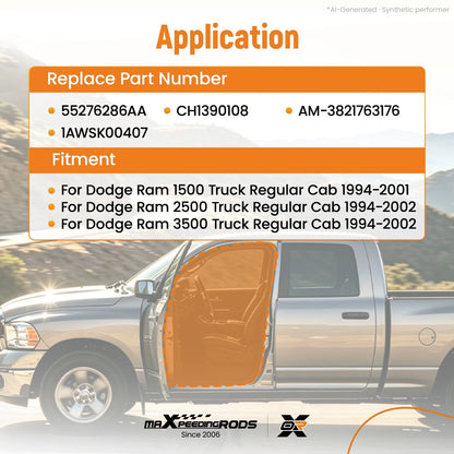 Window Sweep Rubber Seal for Dodge Ram 1500 2500 3500 (1994–2002) AM-3821763176