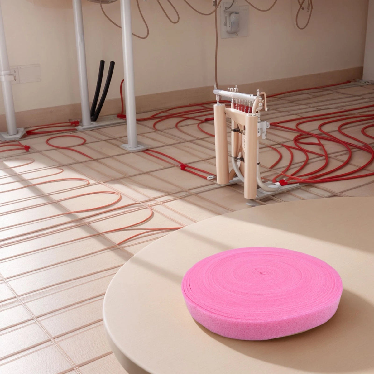 Heat Transfer Tape for Water Underfloor Heating Systems