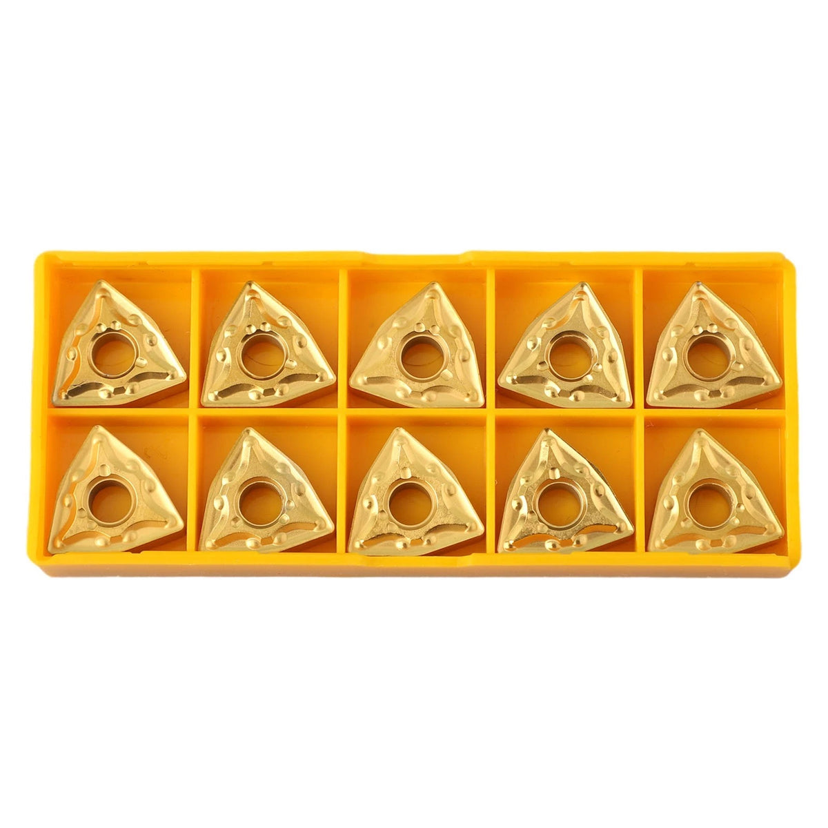 Set of 10 Turning Tool Holder Inserts WNMG080408 for Lathe
