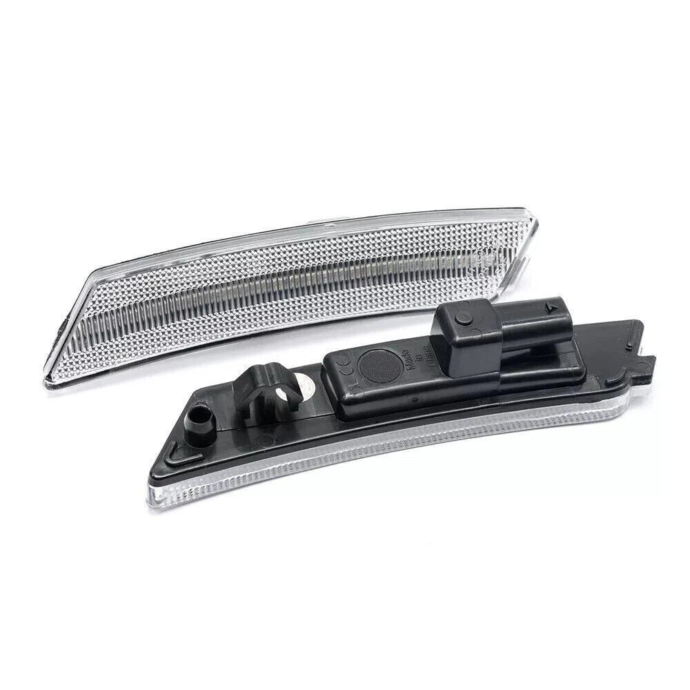 Clear Lens Amber LED Side Marker Lights for Cadillac CT5 (2020–2024)