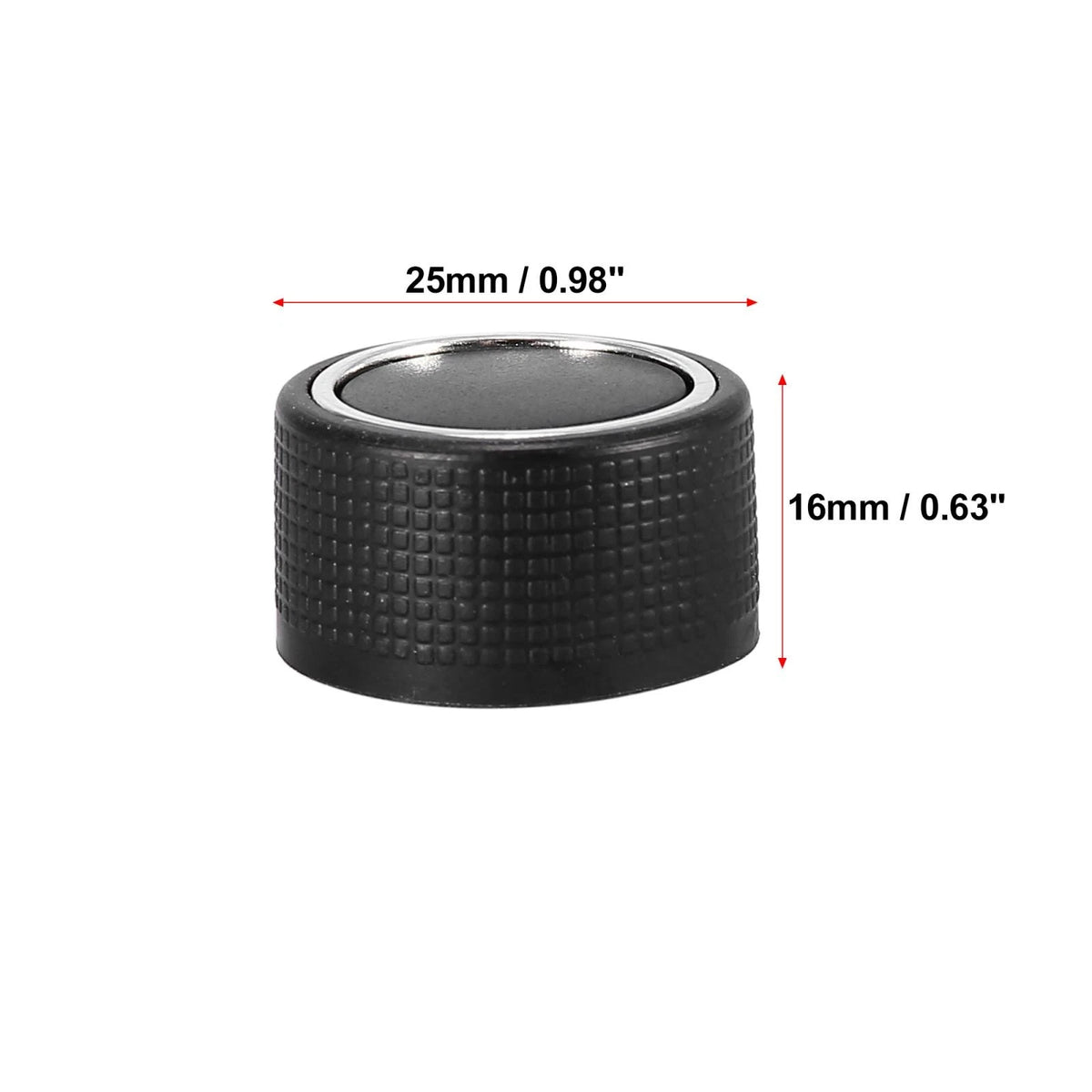 Rear Radio Volume Control Knob Replacement for Chevrolet GMC Black (2014–2020)