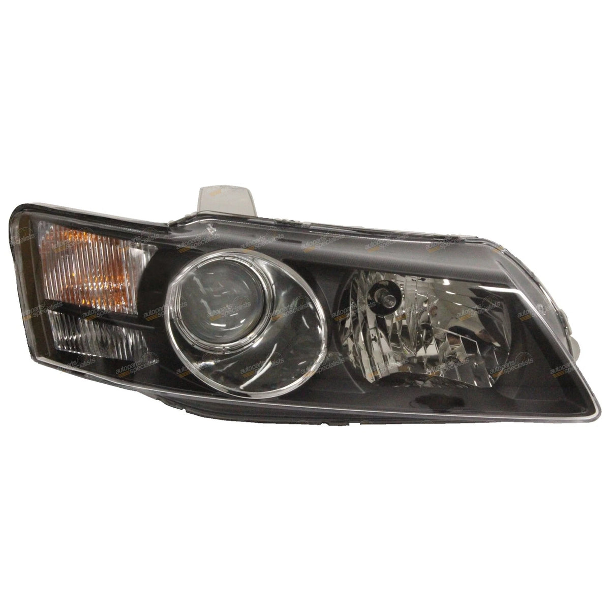 2X Black Headlights Pair for Holden Berlina Calais VY (2002–2004)