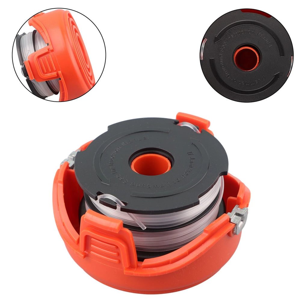 Spool Set with Cover for Black Decker Grass Trimmer (Model Specific)