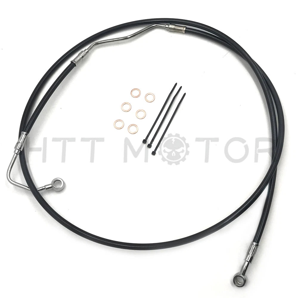 12" Upper Front Brake Line for Harley Touring (2009–2013) w/ABS