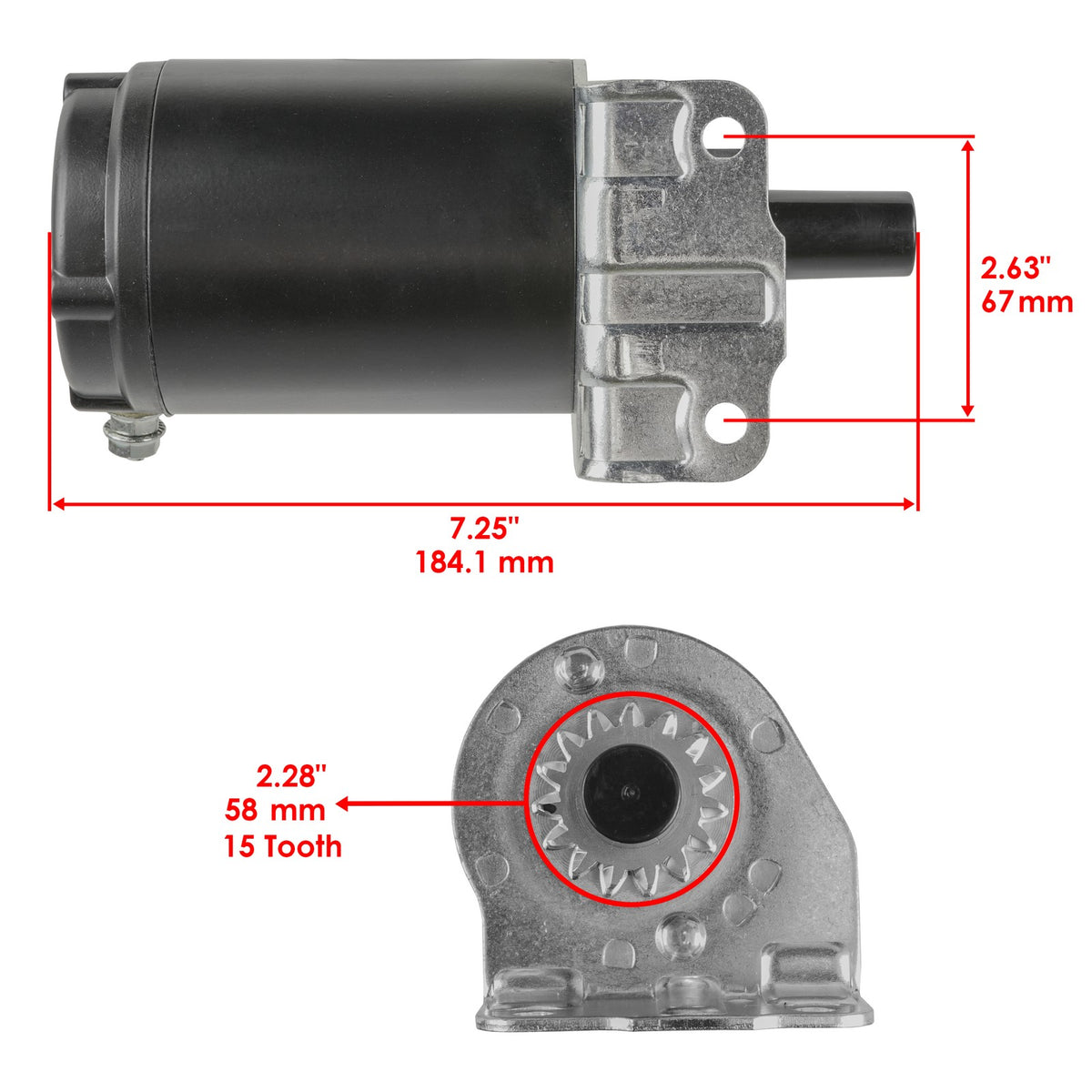 Starter Solenoid for Briggs & Stratton (294442-0318) (2000–2005)