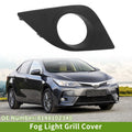 Front Right Fog Light Grill Replacement for Toyota Corolla (2014–2016)