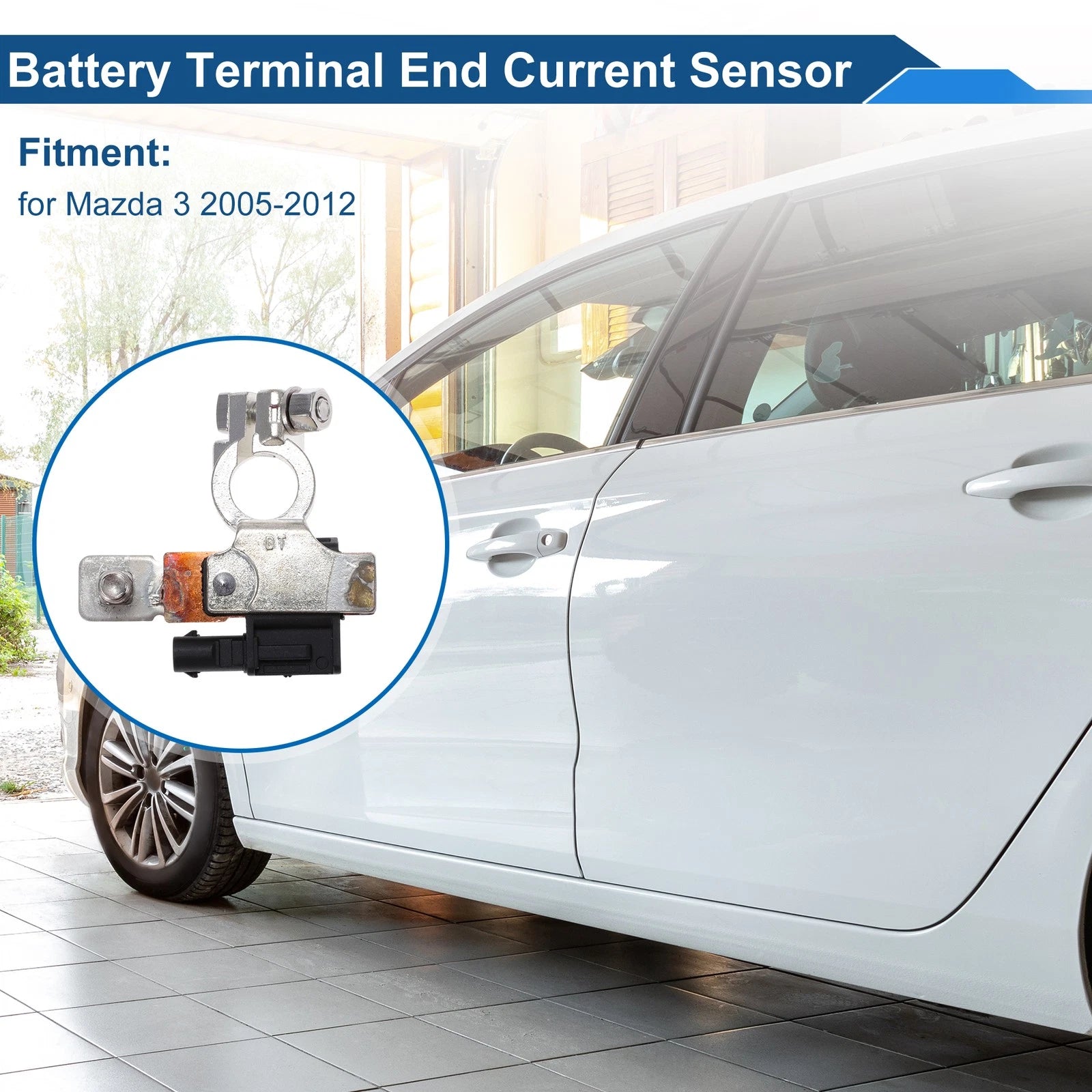 Battery Current Sensor for Mazda 3 (2005–2012) Replacement 1 Pc