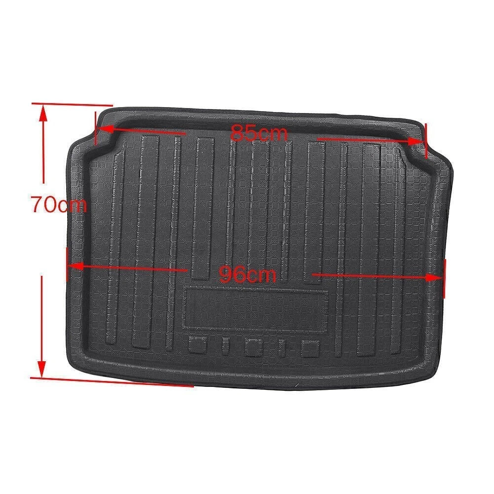 Rear Trunk Cargo Floor Mat Cover for Volkswagen Polo Hatchback (2010–2017)