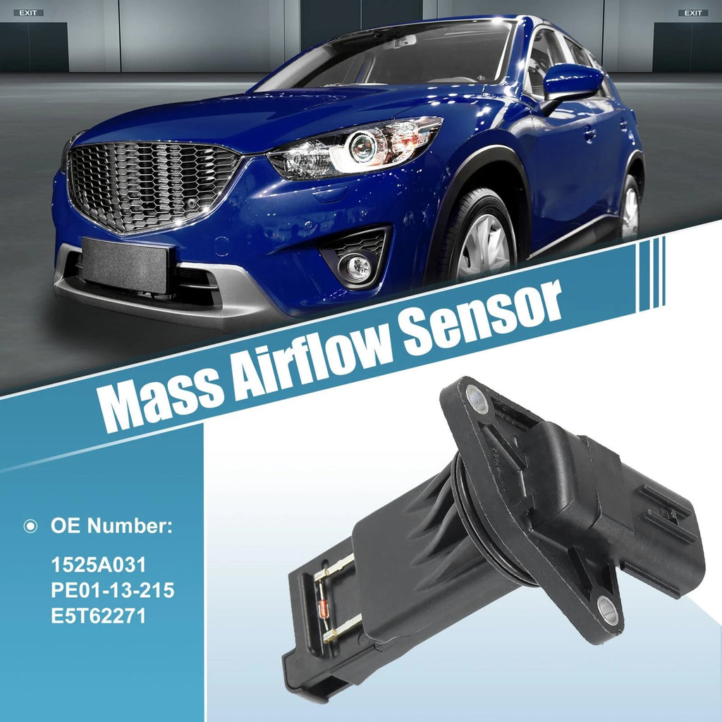 Mass Airflow Sensor Replacement for Mazda 3 6 CX-5 CX-9 2 2.5L (2010–2021)