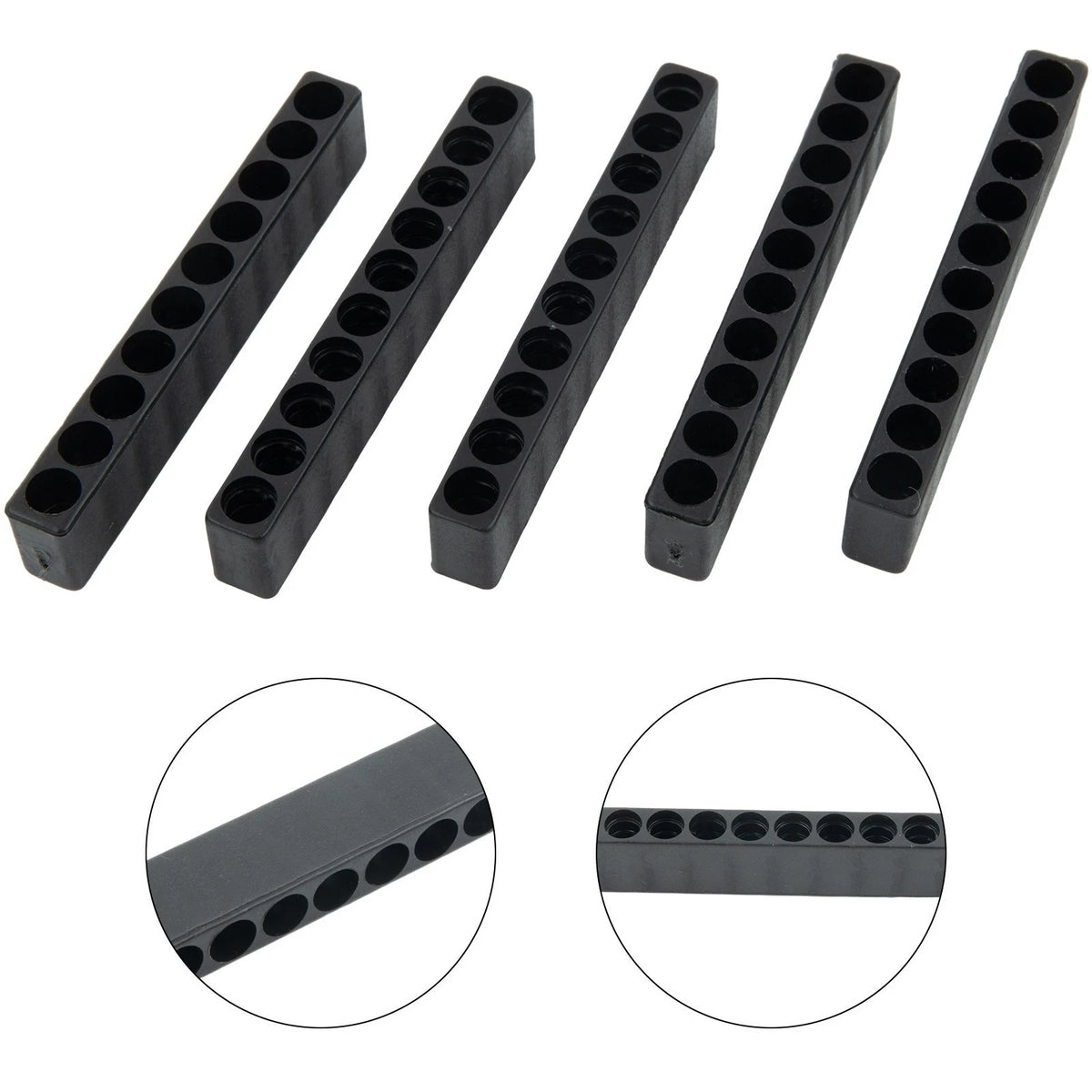 5 Pcs Bit Holder 10 Hole 1/4 Hex Shank for Automotive Tools