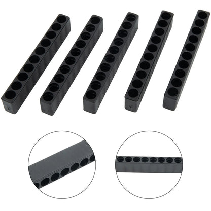 5 Pcs Bit Holder 10 Hole 1/4 Hex Shank for Automotive Tools