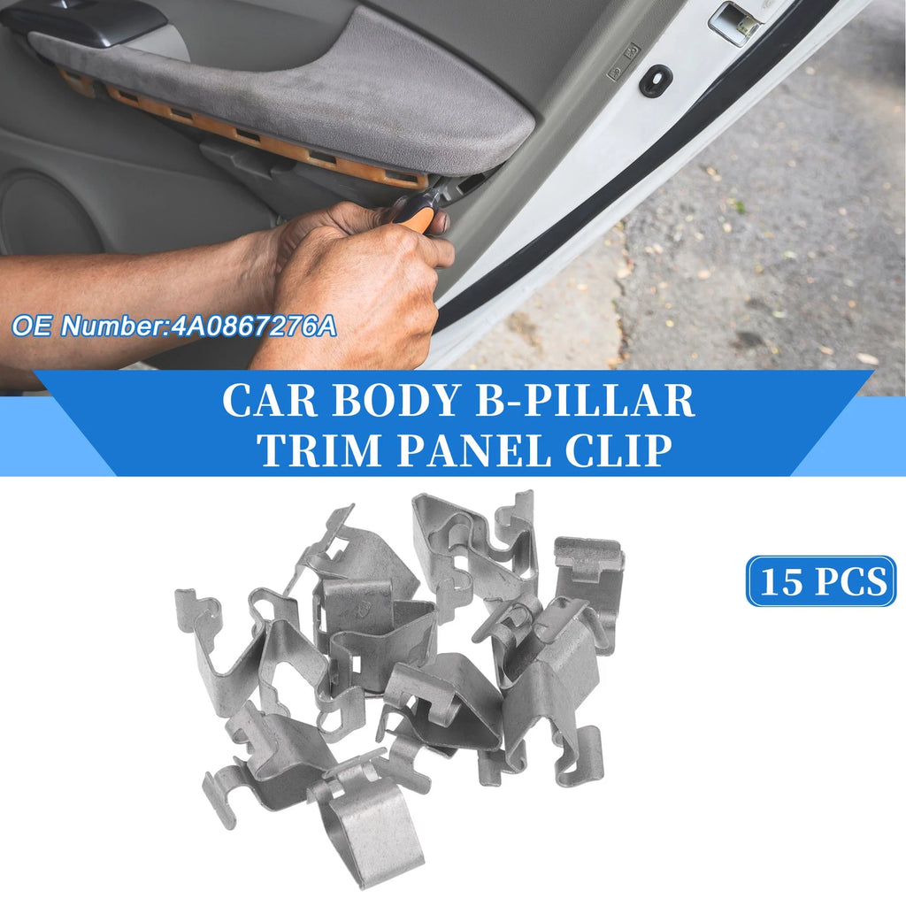 15 Pc B-Pillar Trim Panel Clips Replacement for Volkswagen Beetle (1998–2019)
