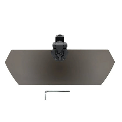 UTV Sun Visor Shade for 1.5/2 Inch Round Tube (360 Rotatable, Dark Gray)
