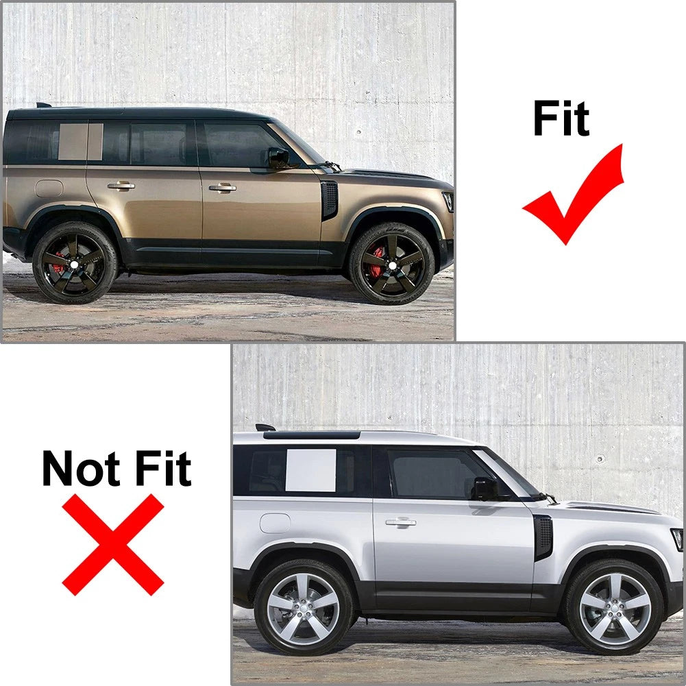 Right Gloss Black Rear Wheel Arch for Land Rover Defender 90 110 (2020–2023)