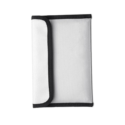 Fireproof Nylon Zipper Storage Bag for Power Bank Earphone Carry