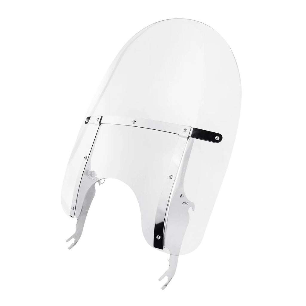 Clear Front Windshield for Harley Heritage Softail Slim Deluxe Fat Boy (2000–2017)