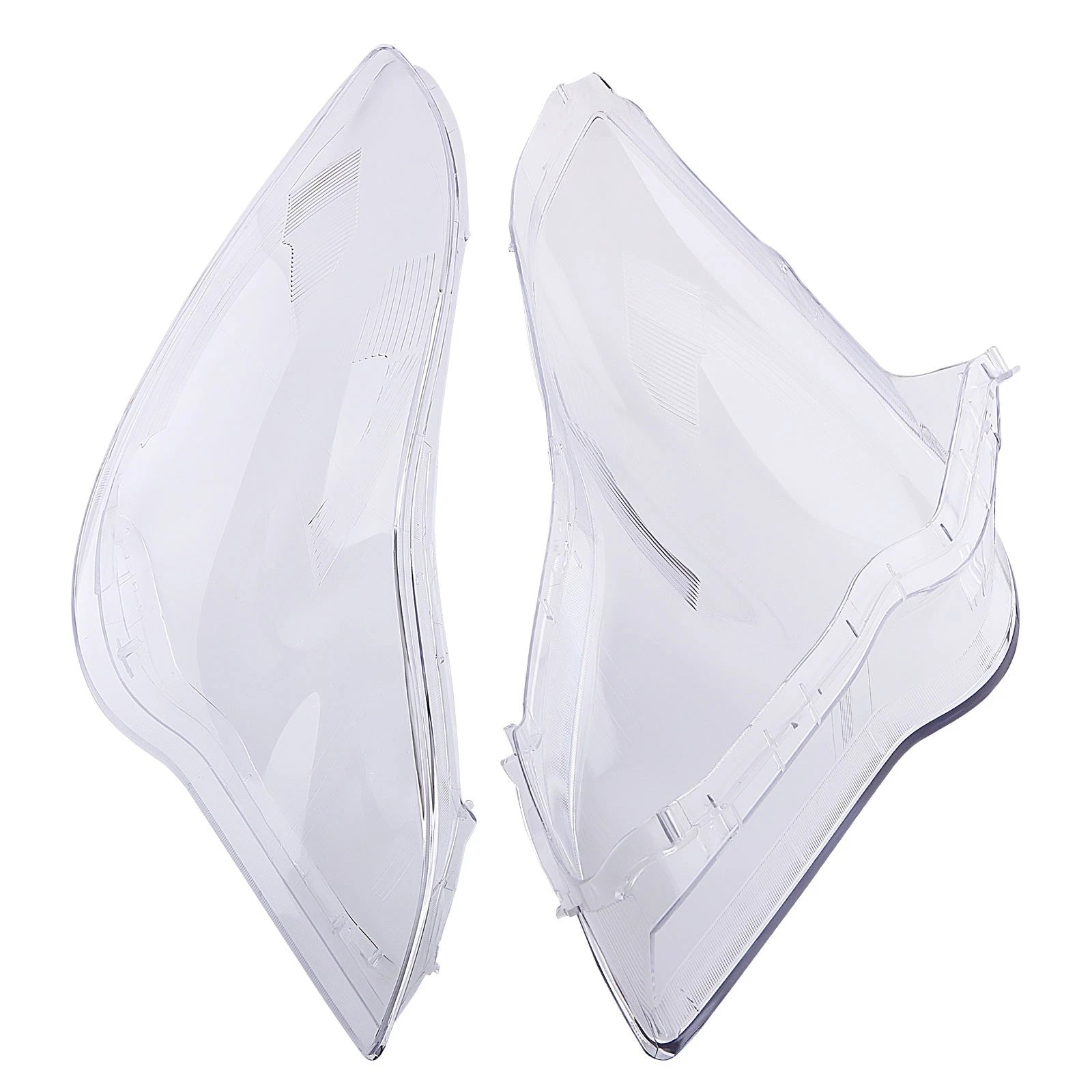 Clear Front Headlight Lens Cover Set for Infiniti EX25 EX35 (2008–2012)
